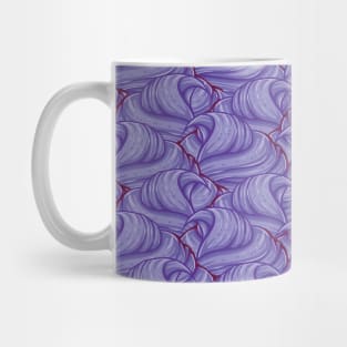 Fluffy and Creamy Pastel Colored Soft Served Ice Cream Surface Pattern Design Mug